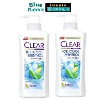 ราคา แพ็คสุดคุ้ม 2 ขวด CLEAR Ice Cool Menthol Anti Dandruff Shampoo 425 ml Duo แชมพูเคลียร์ เคลียร์ แพคคู้ สุดคุ้ม Clear (2081408905)