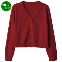 ราคา MQzz4289 พร้อมส่ง คาร์ดิแกน เสื้อไหมพรม เสื้อคลุม เสื้อแขนยาว cardigan คอวี ผ้านิ่ม Freesize (23171912841)