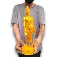 ราคา พระนางจามเทวี สีน้ำทอง พรีเมี่ยม สวยงาม ขนาด 5 นิ้ว เนื้อเรซิ่น ALLMU2541 (22664233375)