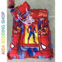 ราคา ที่นอนเด็กอนุบาล ลายการ์ตูนน่ารักๆ มาใหม่ๆสีสดใส ราคาถูก ลายสไปเดอร์แมนสีแดง (7670214494)