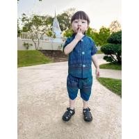 ราคา ชุดไทยเด็กชาย ผ้าฝ้ายพื้นเมือง (23697288353)