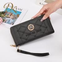 ราคา DNN406 กระเป๋าใบยาว กระเป๋าสตางค์ผู้หญิง มาพร้อมสายคล้องมือ มีช่องชิป ช่องใส่บัตร (23492322181)