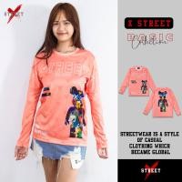 ราคา เสื้อยืดแขนยาว หมีเบสิค XSTREET TeddyBear Basic เสื้อยืดคอกลมแขนยาวพิมพ์ลาย ผ้าไมโครฯระบายอากาศดี (24438832532)