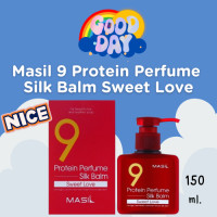 ราคา บาล์มบำรุงผม Masil 9 Protein Perfume Silk Balm Sweet Love ขนาด 180 ml กล่องสีแดง (23222491100)