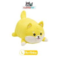 ราคา CleverPet ของเล่นสุนัข XXL หมาชิบะ มีเสียงในตัว ตุ๊กตาหมา ของเล่นหมา Dog Toy (23789463519)