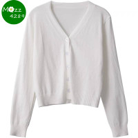ราคา MQzz4289 พร้อมส่ง คาร์ดิแกน เสื้อไหมพรม เสื้อคลุม เสื้อแขนยาว cardigan คอวี ผ้านิ่ม Freesize (23171912839)