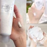 ราคา พร้อมส่งในไทย muji face soap scrub 100g โฟมล้างหน้าสครับจากญี่ปุ่น (23220801357)