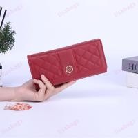 ราคา CD25 กระเป๋าตัง กระเป๋า2พับยาว ผู้หญิงกระเป๋าสตางค์ ไซส์ยาว2 พับ มีช่องใส่ธนบัตร 4 ช่องแนวยาว มีช่องซิปด้านใน 1 ช่อง (24291381269)