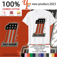 ราคา เสื้อยืดแขนสั้นฮาร์เล่ย์ Harley Davidson ผ้าCotton100 ใสสบาย (20447772066)
