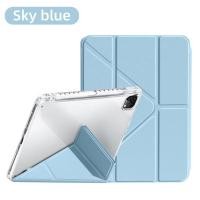 ราคา YORU New ประเภท Y วัสดุอะคริลิค เคสไอแพด Air6 11นิ้ว2024 ipad 10 th Air4 Air5 10 9นิ้ว Case ipad gen5 gen6 9 7 gen7 gen8 gen9 10 2 ที่ใส่ปากกาในตัวAir6 13นิ้ว pro11 pro12 9 (22816687744)