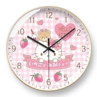 ราคา SANRIO นาฬิกาแขวนผนัง ลายการ์ตูน Hello Kitty ของแท้ 20 ซม ของขวัญน่ารัก สําหรับนักเรียน ห้องนั่งเล่น ห้องนอน (21931483072)