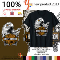 ราคา เสื้อยืดรถจักรยานยนต์ Harley Davidson element ลายนกอินทรีเสื้อยืดเทรนด์สตรีท (20433121555)