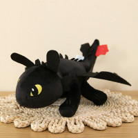 ราคา จัดส่งภัยใน24ชั่วโมง How to Train Your Dragon ตุ๊กตาเขี้ยวกุดเพลิงนิล 35ซม สําหรับตกแต่งรถยนต์ ติดรถ (22393036125)