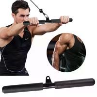 ราคา Triceps Biceps การฝึกอบรมพายเรือจับ Non SLIP Grip Back Blaster ตรง Handle Back LEVER การออกกําลังกายจับสําหรับ Home GYM (24430688379)