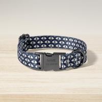 ราคา Personalized Pet Collar ปลอกคอสุนัขสลักชื่อ ปลอกคอแมว ปลอกคอลาย Japanese Pattern วัสดุผ้าแคนวาส พร้อมสลักชื่อน้องหมาแมวฟรี (22532173704)