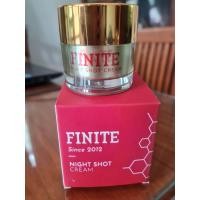 ราคา Finite ไนท์ช็อทครีม ผลิตภัณฑ์บำรุงผิว Night Shot Cream 1 กระปุก 8 กรัม Finite Night Cream ครีมสำหรับกลางคืน ฟื้นฟูผิวสวย (23855452956)