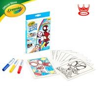 ราคา Crayola Mess Free Spiderman the Amazing Friends Coloring Page Mini เครโยล่า ชุดระบายสี สไปเดอร์แมน และเพื่อน คัลเล่อร์ วันเดอร์ ชุดเล็ก 75 2830 (24347654484)