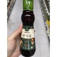 ราคา น้ำมันงา ธรรมชาติ ตรา ซีเจ 160 Ml Bibigo Sesame Oil CJ Brand (15886963209)