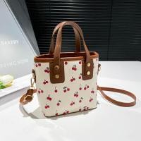 ราคา กระเป๋าสะพายข้างทรงถังลายส้มขนาดใหญ่ กระเป๋าสะพายไหล่สำหรับเดินทาง กระเป๋าสะพายข้างลายดอกไม้สีบล็อก กระเป๋าสะพายข้าง PU กระเป๋าสะพายข้างสำหรับวัยรุ่น (24449062818)