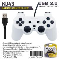 ราคา ส่งเร็ว NUBWO NJ 43 จอย Joy Games Stick Analog USB Analog จอยเกมส์ เดี่ยวสั่น For PC GAMING DM 43 (21989490208)