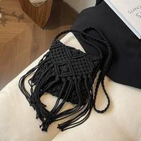 ราคา กระเป๋าถักผ้าฝ้ายฤดูร้อนปี 2024 กระเป๋าสะพายไหล่ข้างเดียวสไตล์ธรรมชาติ กระเป๋าชายหาดสำหรับผู้หญิง กระเป๋าถักแฮนด์เมด (23150892959)