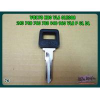 ราคา BLANK KEY Fit For VOLVO X80 VL6 GLE008 240 740 760 780 940 960 VL8 P GL DL 76 กุญแจเปล่า กุญแจรถยนต์วอลโว่ สีดำ (10666343679)