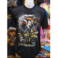 ราคา harley เสื้อยืด 3D ผ้า50 50 ชาย หญิง ผู้ชาย Man Clothing (22827802676)