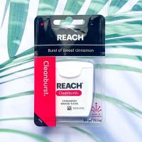 ราคา รีช ไหมขัดฟัน เคลือบแว็กซ์ Waxed Dental Floss 50 2m or 182 8m REACH (16169260702)