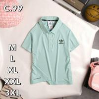 ราคา เสื้อคอปกกีฬาผู้หญิง ผ้าผสมโพลีเอสเตอร์ นิ่ม ยืด ใส่สบาย 240667 (23158290788)