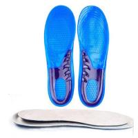 ราคา แผ่นเจลรองเท้า เจล ฟ้า ดำ แบบใหม่ ถูกที่สุด แผ่นรองเท้าเพื่อสุขภาพ (1811996119)