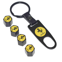 ราคา 3D Laxury Ferrari Car Tyre Valve Cap Air Cap จุ๊บลม โลโก้ เฟอรารี่ แต่ง ล้อประดับยนต์ พวงกุญแจ (1237134418)
