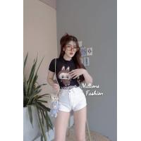 ราคา MBell บอดี้สูทแขนยาว สกรีน เป้าแป๊ก ผ้าเรย่อน (22386952920)