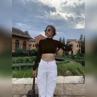 ราคา GoodLucky เสื้อคอเต่า ครอปแขนยาวCROPTOP เสื้อคอเต่าแขนยาว เสื้อเรยอน เสื้อครอป กระชับพอดี กระชับพอดี กระชับพอดี (17415505791)