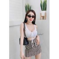 ราคา เสื้อไหมพรม เสื้อครอปครึ่งตัว กล้ามไหมพรม มาแล้วววว เซ็กซี่มากแม่ ไหมพรมเนื้ออย่างดี เพิ่มดีเทลช่วงอกผูกเชือกโบว์ครอสเก๋ๆยัวๆจร้า (8928812199)