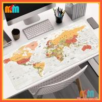 ราคา พร้อมส่ง MatikaMall แผ่นรองเมาส์ เล่นเกมส์ ขนาดใหญ่ เย็บขอบ ลายแผนที่โลก Earth World Map Gaming Mouse Pad 90x40 cm 80x30 cm (24374528539)