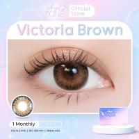 ราคา Angel Zone คอนแทคเลนส์ รุ่น Victoria Brown 14 2 รองรับสายตาปกติและค่าสายตาสั้น 0 50 ถึง 7 00 (23168310705)