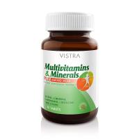 ราคา VISTRA Multivitamins Minerals PLUS AMINO ACID วิสทร้า วิตามินรวมและแร่ธาตุ ผสมกรดอะมิโน 30 เม็ด (21296410856)