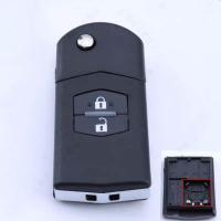 ราคา กุญแจ Mazda กรอบกุญแจรีโมทพับ มาสด้า 2ปุ่มและ3ปุ่ม สินค้าพร้อมส่งในประเทศ (19317807610)