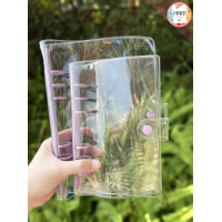 ราคา Planner ปกสีใส ขนาด A5 และ A6 DIY PLANNER แพลนเนอร์ สีใส รุ่น 6 ห่วง สมุดบันทึกไดอารี่ planner 2024 planner weekly planner 2024 journal แพลนเนอร์ 2024 แพลนเนอร์ 2567 (12399384553)