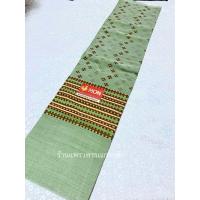 ราคา ผ้าถุงมอญ ทอมือ ผ้าฝ้ายทอลายอย่างดี ผ้าถุงผืนเดียวขนาด2หลา (22512760101)