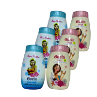 ราคา แพคคู่ ชมพู 3 ฟ้า 3 รวม 6 ชิ้น แป้งโกริน แป้งฝุ่น 25 กรัม หอม โกริน ติดทนไม่หลุด Gorin Face Powder แป้งทาหน้า แป้งไทย แป้งหอมทาหน้า Gorin teen กระปุกสีชมพูสดใส เนื้อแป้งเป็นสีเนื้ออมชมพู กระป๋องสีฟ้า 