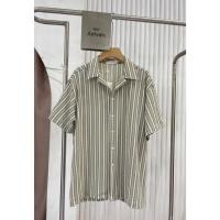 ราคา N036 เสื้อเชิ้ตลายทางวินเทจผู้ชาย Vintage Striped Shirt (24448066281)