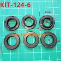 ราคา KIT 124 6 ซีลน้ำมัน 12 20 4 6 ซีลน้ำ 12 20 5 อย่างละ 3ชิ้น อะไหล่เครื่องฉีดน้ำแรงดันสูง ใช้ได้กับ ZIMZEEM Karcher K2 360 และอื่นๆที่ขนาดเท่ากัน (15503080591)