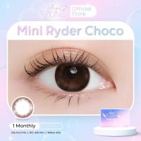 ราคา Angel Zone คอนแทคเลนส์ รุ่น Mini Ryder Choco 14 2 รองรับสายตาปกติและค่าสายตาสั้น 0 50 ถึง 10 00 (23168162905)