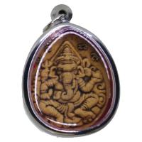 ราคา จี้พระผงมหามงคล พระพิฆเณศ ทรงหยดน้ำ กรอบสแตนเลส เสริมสิริมงคล อายุมั่นขวัญยืน เจริญรุ่งเรือง มั่งคั่ง พุทธคุณเข้มขลัง เจริญรุ่งเรือง เงินทองเฟื่องฟู ฐานะร่ำรวย คุ้มครอง แคล้วคลาด ปลอดภัย By U AR KA SA