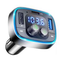 ราคา Car Bluetooth Music Adapter Fm Transmitter Receiver Fast Car Charger Mp3 Player S2o0 Handsfree (24460953985)