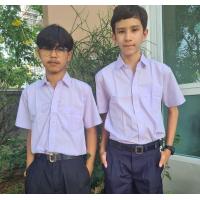 ราคา เสื้อนักเรียน เสื้อนักเรียนชาย เชิ้ตชาย ชุดนักเรียนชาย ไซส์28 54 เสื้อเชิ้ตชาย เสื้อเชิ๊ตปกคอ กระเป๋าอกซ้าย พร้อมส่ง (22157652515)