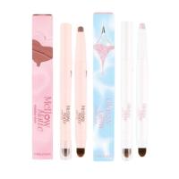 ราคา อายแชโดว์ แบบแท่ง พร้อมแปรงปัด Meilinda Glassy Glow Shadow Stick Mellow Matte Shadow Stick (23111144768)