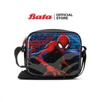 ราคา Bata บาจา กระเป๋าเด็กสะพายข้างสไปเดอร์แมน สำหรับเด็กผู้ชาย รุ่น Spiderman crossbody สีดำ รหัส 9926909 (18858645143)