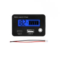 ราคา DC 8V 72V แบตเตอรี่ความจุเกจจอภาพโวลต์มิเตอร์ Monitor หน้าจอ LCD ไฟฟ้าจำนวนเครื่องตรวจจับ (23972141227)